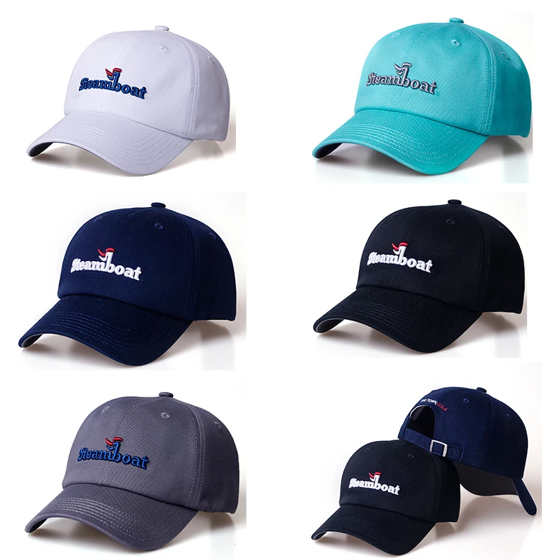 Cheap Custom fashion 6 Panel Embroidery Plain Black Cotton Sports Daddy Caps Dad Hats Bulk For Women 2022 And Men