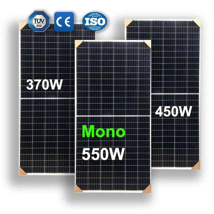 JA solar panel 540w 545W 550W 555W 560W 565W Mono panel solar 144 half cell home use Solar Panel price