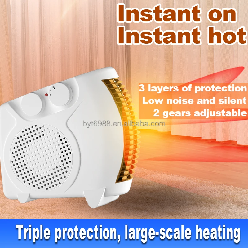 Electric Combo Ptc Fan Heater With Etl Ceramic Household Space Air Hot Electric Fan Heater With For Office Room Home Desk Winter