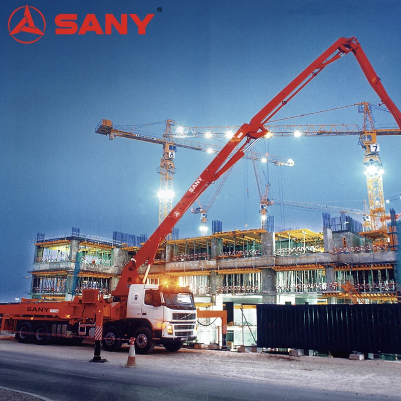 SANY SY5530THB Truck-mounted Concrete Pump 62M Concrete Pumps Truck Boom Concrete Pump Truck