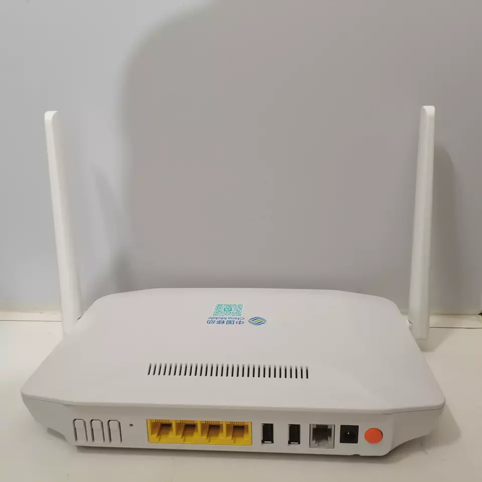 Second-Hand FTTH ONU Hg6821M Dual Band Wifi EPON ONT 4GE+2USB+1POTS+ WIFI 2.4G/5.8G GPON/EPON Onu
