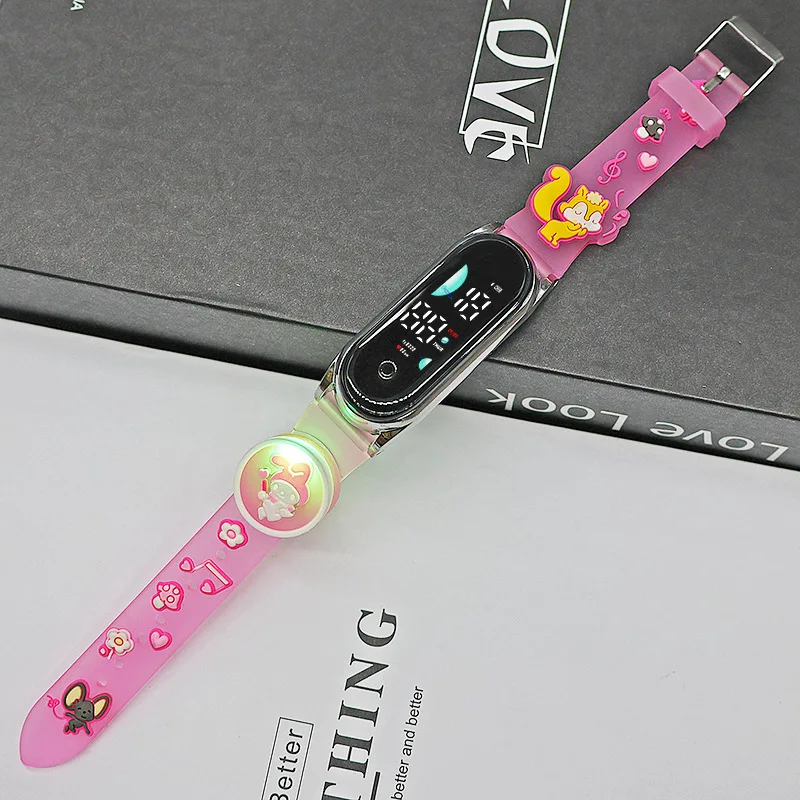 Best wholesale New Arrival Cheap LED flashlights children Bracelet Watch waterproof Kids Digital Electronic Watch