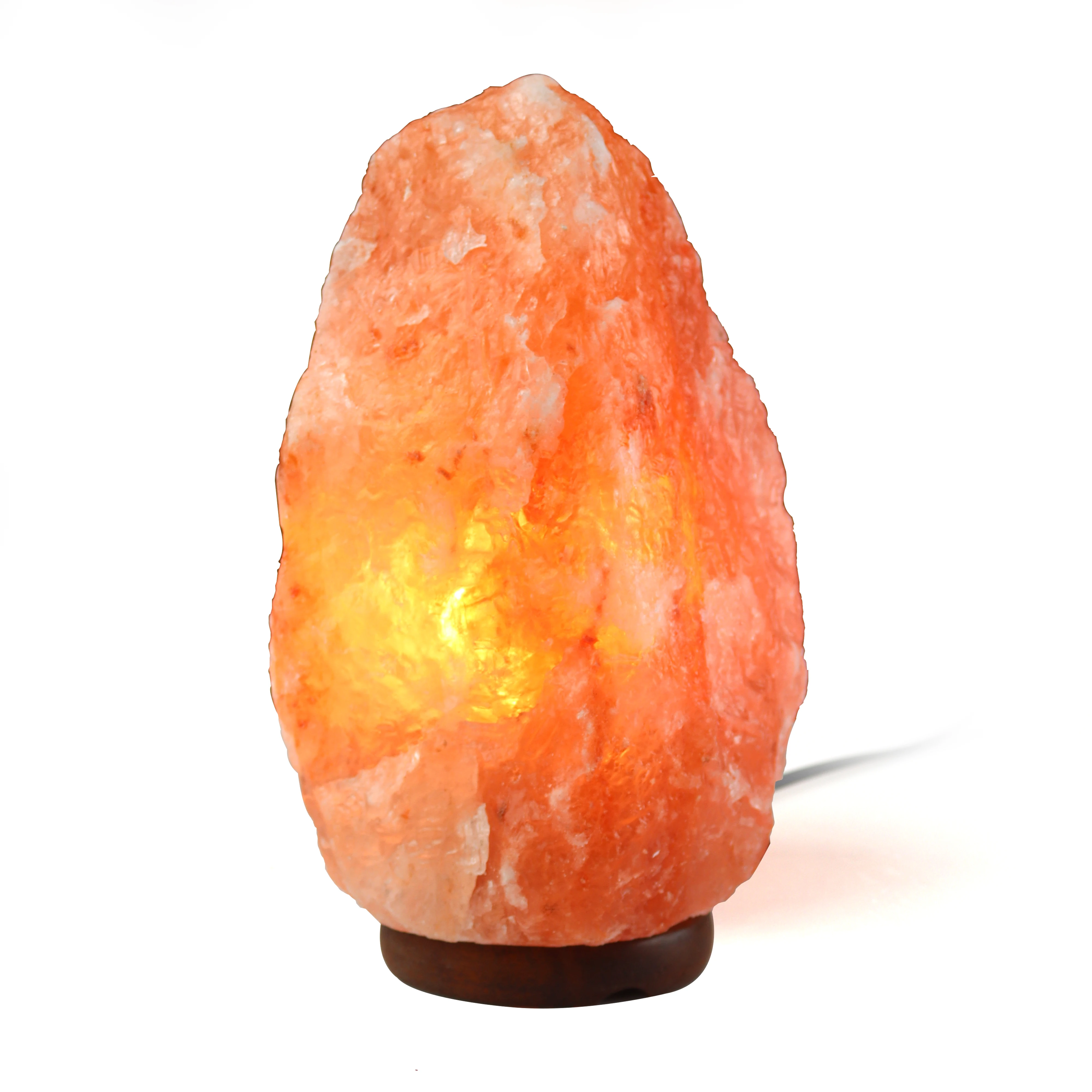 Natural Handmade Pink Rock Crystal Himalayan Salt Lamp Pakistan with Plug