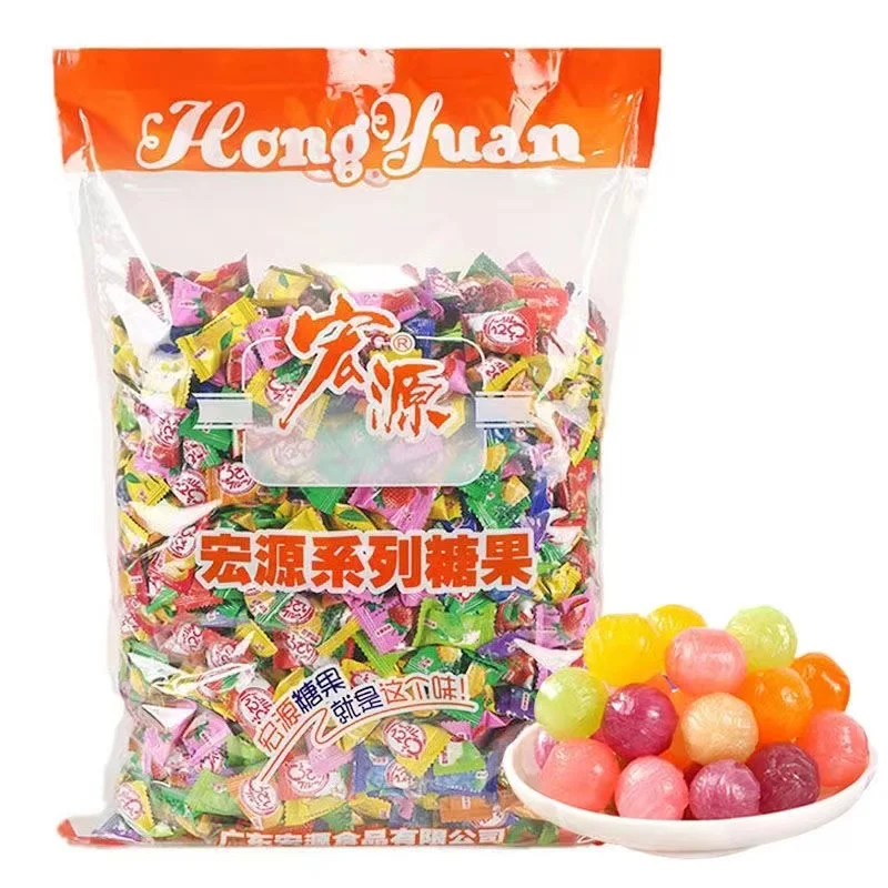 Candy Factory Supports Mixed Fruit Flavour Hard Candy Delicious Sour Candy Candies Sweet