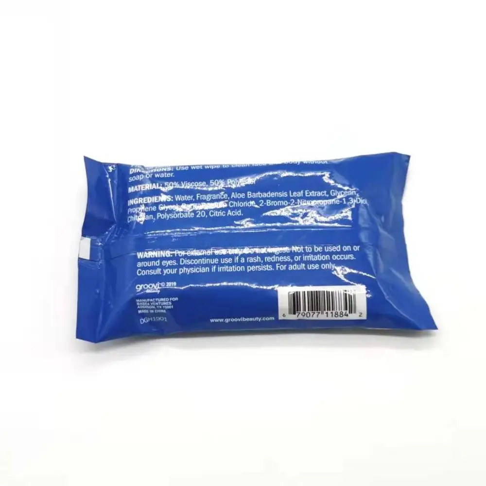 15 Pcs ecofriendly face wipes facial wet wipes body wipes