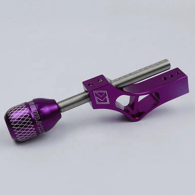 Stylish Wear Resistant Aluminum Steel Multi Colored Shift Gear Knob