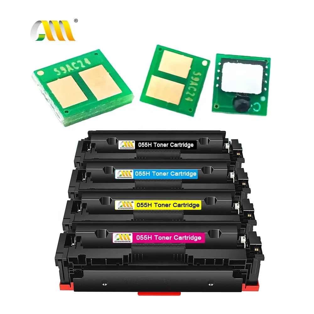 Чип для Canon 055H высокопроизводительные картриджи с тонером LBP663Cdw MF742Cdw 045H 046H 054H совместимый картридж