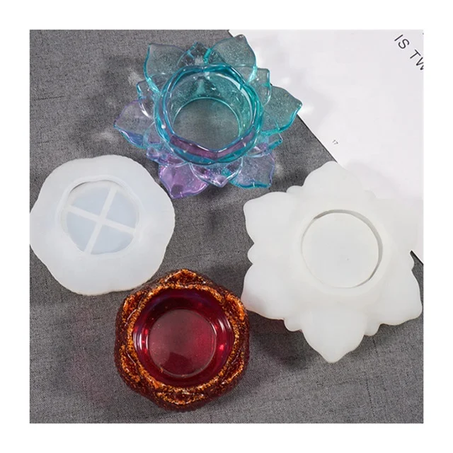 Силиконовая форма для хранения лотоса большая цветов тарелки пепельницы подсвечник поделок из эпоксидной смолы