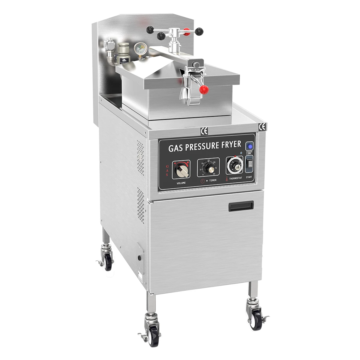 MDXZ-25 kfc  high quality  25l broasted fried chicken electric pressure fryer/broasted chicken machine price