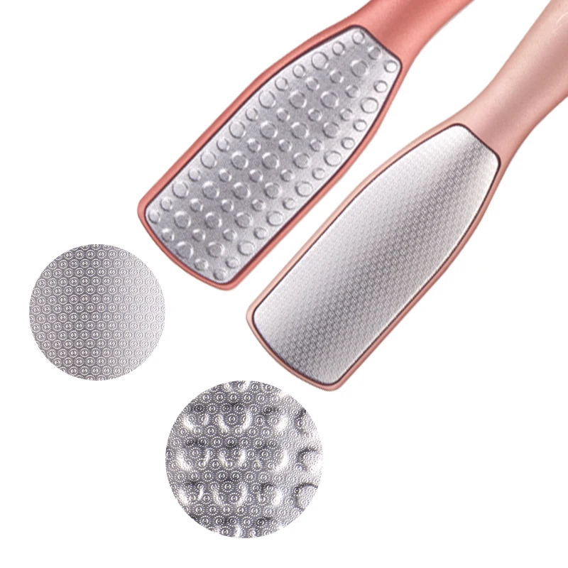 Reusable Stainless Steel Foot File For Cracked Skin Callus Remover Feet Rasp Professional Pedicure Foot File