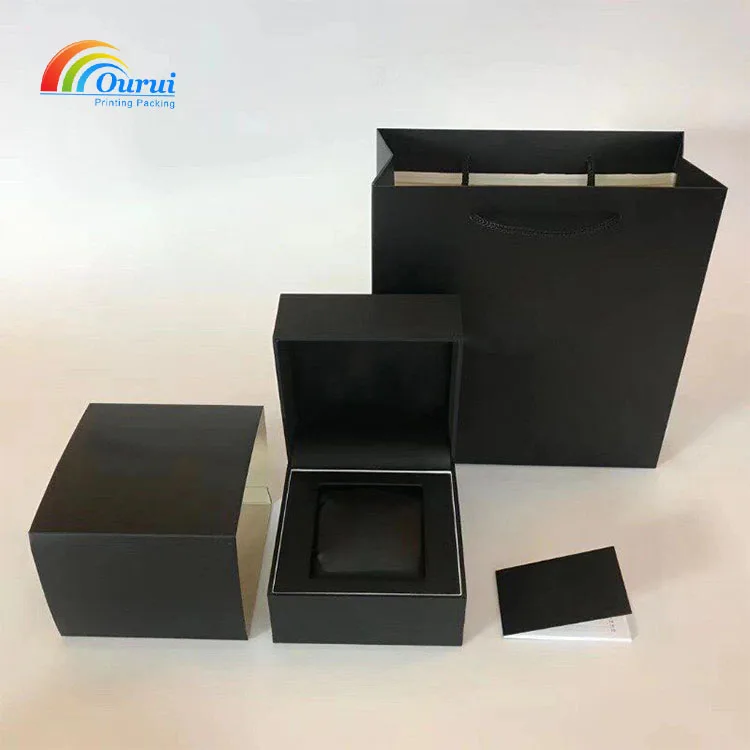 Factory wholesale Brand original design hot spot leather watch box brand watch classic high-end full set of brand watch box
