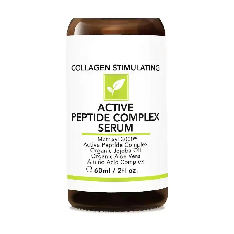 Private Label Custom Hot Seller Moisturizing Anti-aging Anti-wrinkle Active Peptide Complex Face Serum For Women