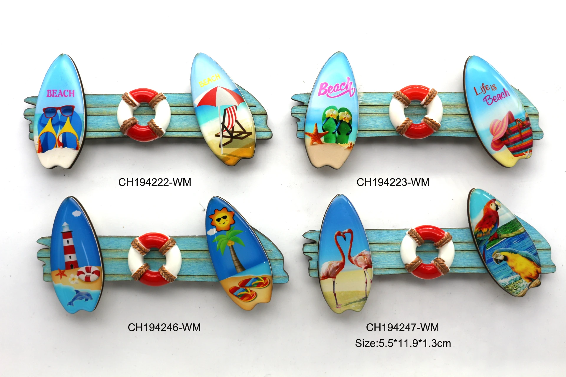 New design  tourist souvenir magnet beach style  dolphin turtle animal  fridge magnet