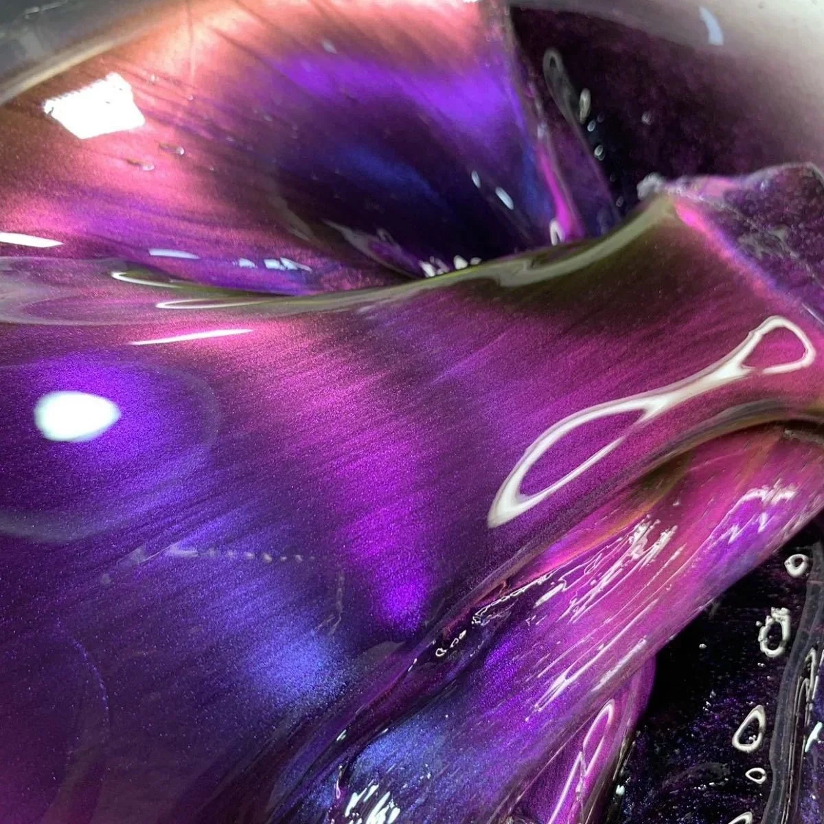 120ml Cool Glossy Sound Fetish Foaming Glue Crystal Slime Color Changing Luminous Flowing Light Putty Slime for Kids