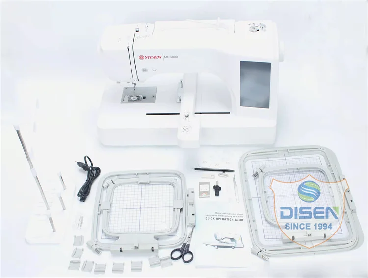 Компьютер автоматический мини портативный домашний Компьютеризированный шитье MRS800 вышивальная машина mrs 800 300a бизнес