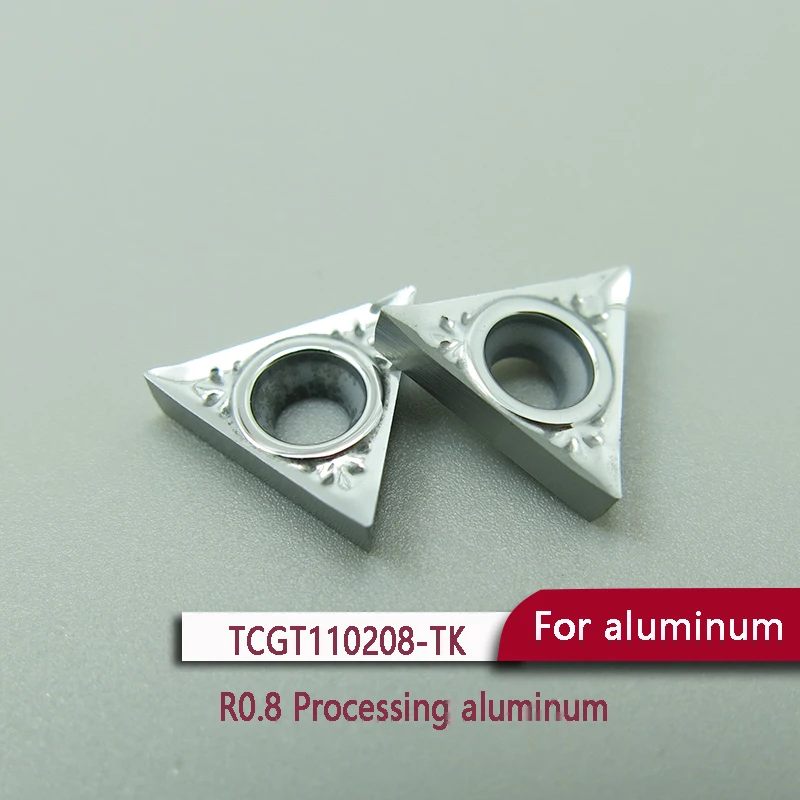  TCGT110204 токарный станок с ЧПУ для лазерной резки инструменты Алюминий Материал токарные вставки из металлокерамического карбида вольфрама Токарные Инструменты Карбид провод