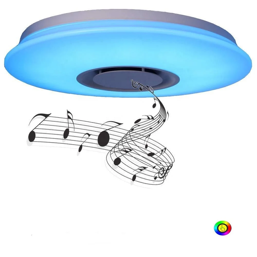 40cm 25W 36W 52W 60W LED RGB Intelligent Bluetooth Music Ceiling Light APP Control Remote Control