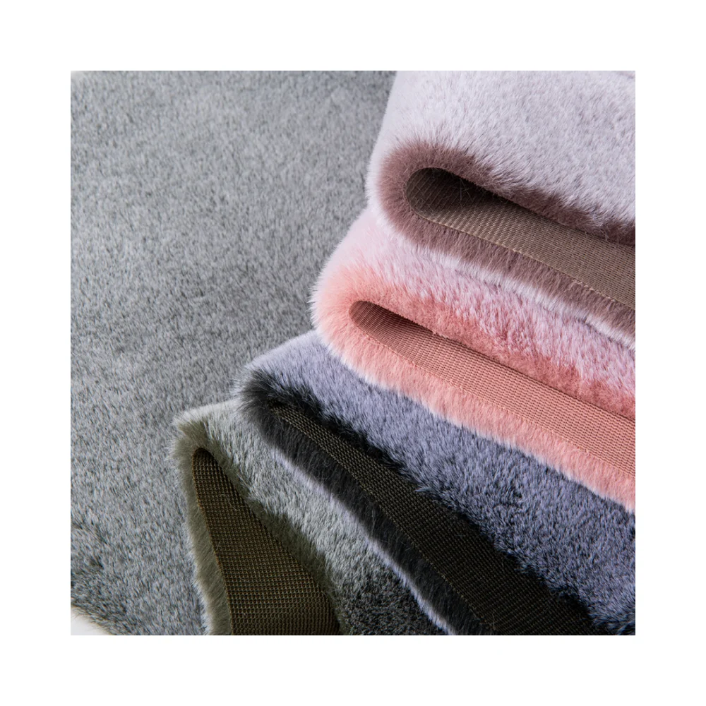 Оптовая продажа искусственный мех животных ткань высокого качества короткий для одежды