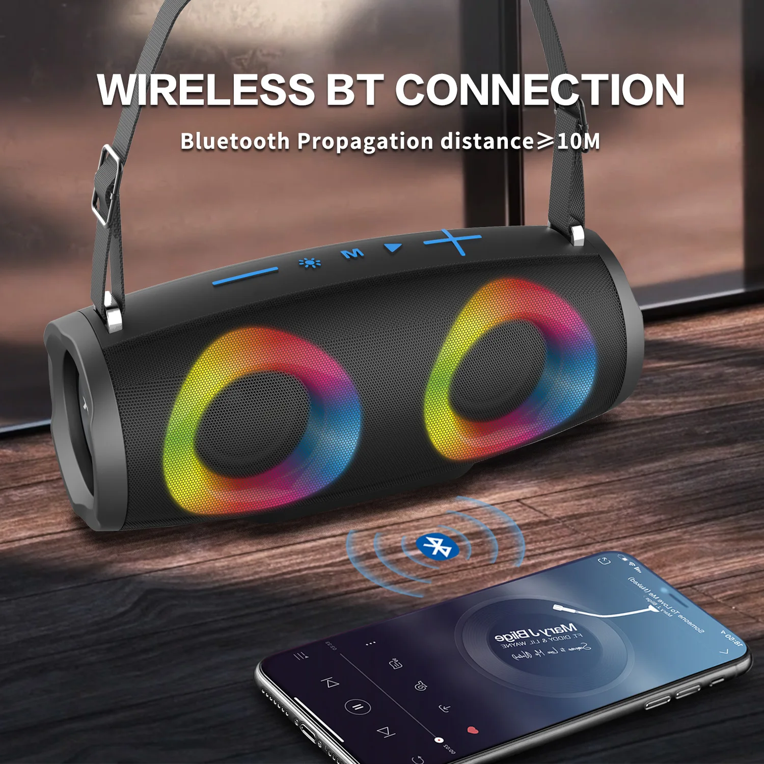 2022 New Arrival Portable Bluetooth Speaker outdoor Speaker (K213)