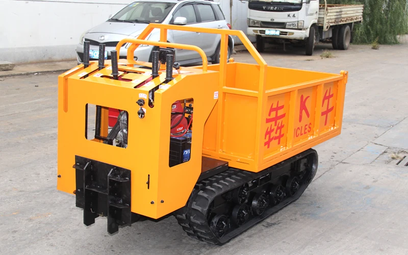 hand type mini crawler transport trucks for sale