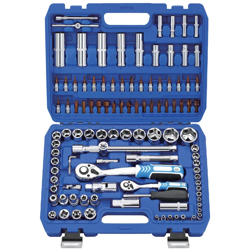 108 pieces of stainless steel die-casting insulated nut screwdriver bit car engine hardware tool