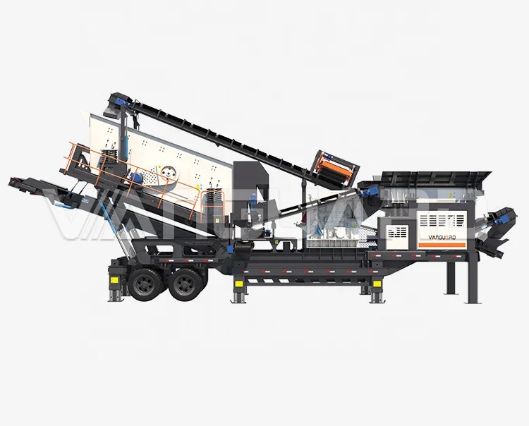 Mining Aggregate Stone Crushing Equipment Mobile Crusher For Making Sand And Gravel