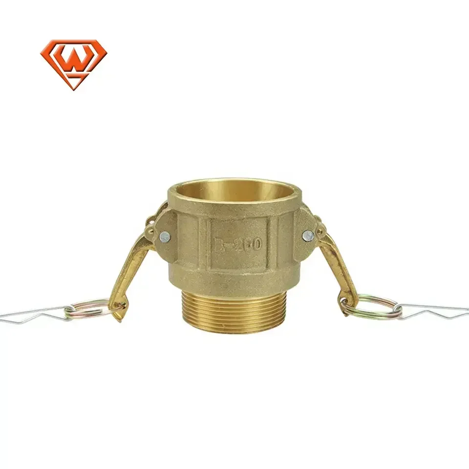 Fire Hose Sprinkling Irrigation Fitting Camlock Fittings Brass Copper Quick Coupling Connector