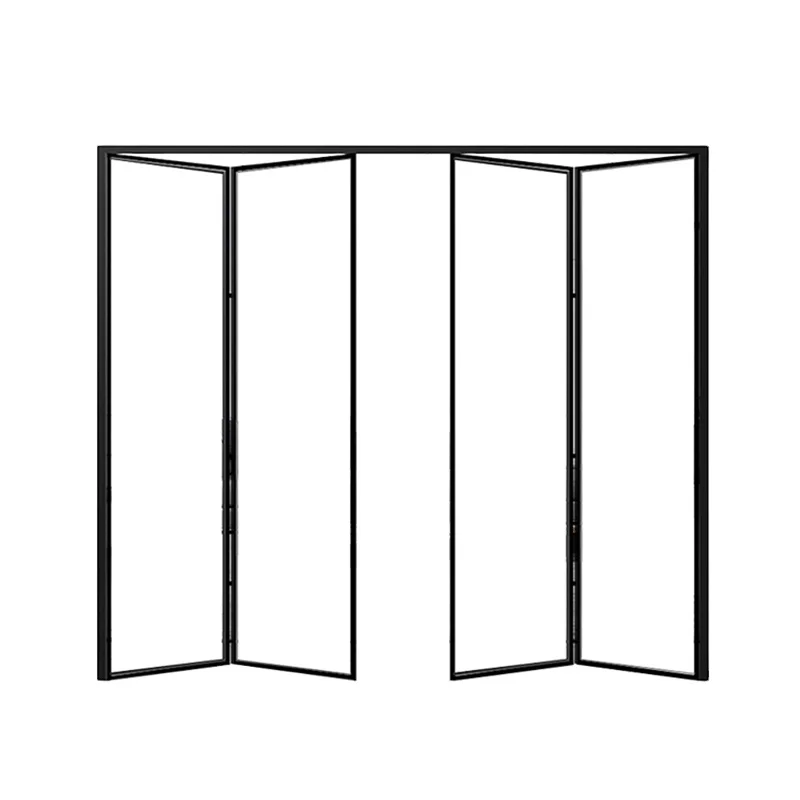 WEIDUN high quality patio door aluminum french doors folding door for home Sealing windows Excellent System Window customized