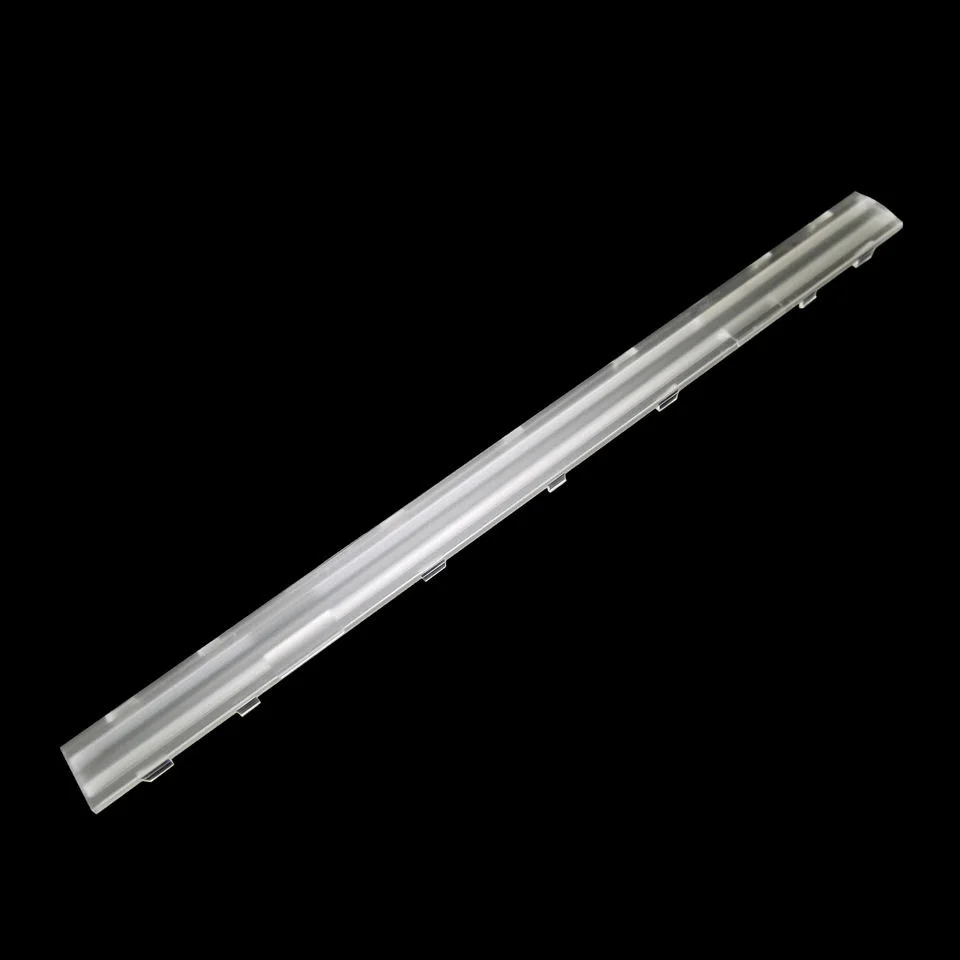 High quality acrylic square lens Pc optical asymmetric beam angle Led lens for Led linear optical aluminum profile linear lens