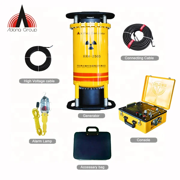 XXH-2505 Industrial NDT Panoramic Portable X Ray Generator Flaw Detector for welding test