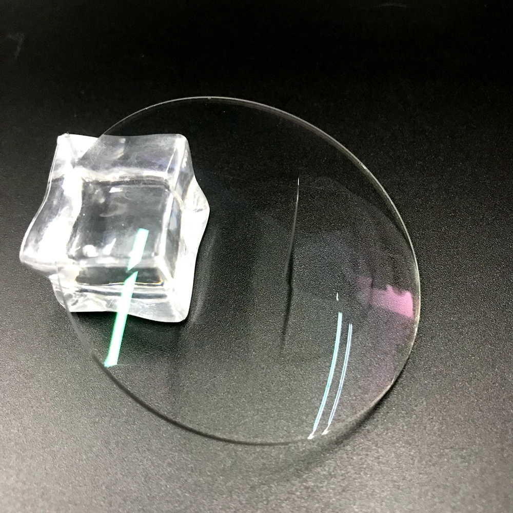 China export cost effective Bifocal lens 1.56 Round Top HMC Blue block lenses prescription lens