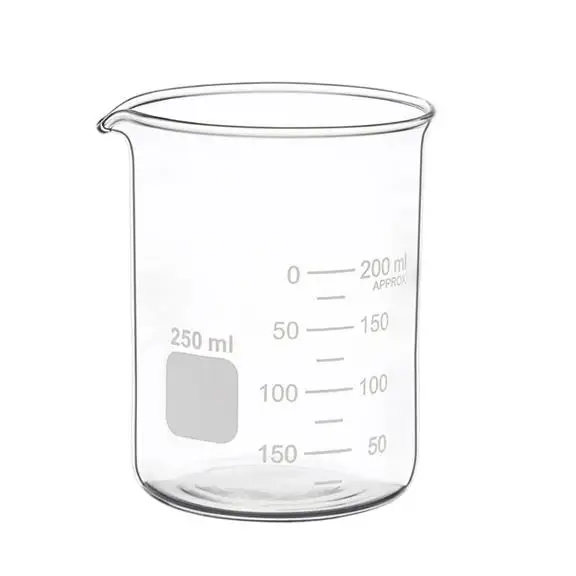 lab borosilicate 3.3 material Measuring Low Form Glass Beaker