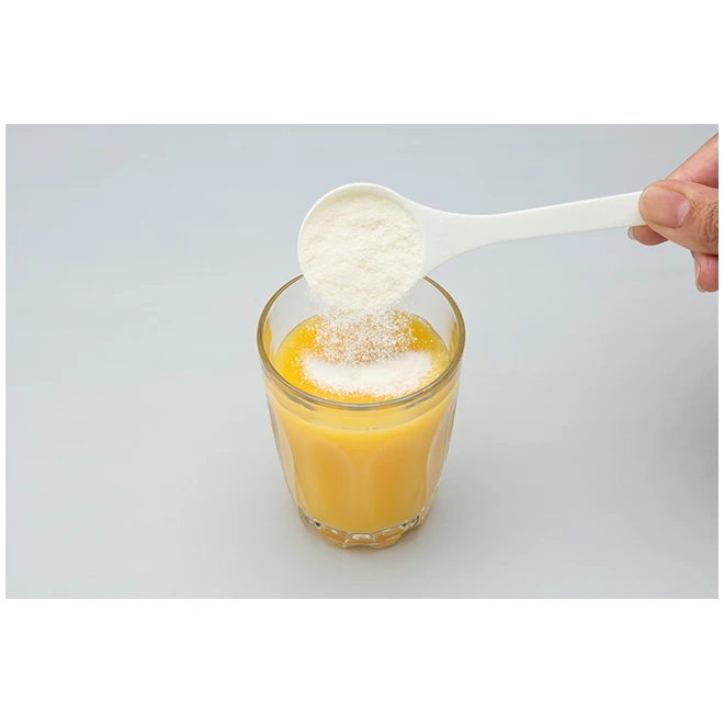 Beauty supplements condiments drinks protein enriched foods collagen peptides powder for skin