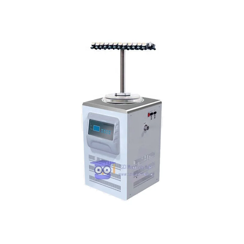 Vertical T-Frame Series C Cold trap temperature -50degC Laboratory Freeze Dryer