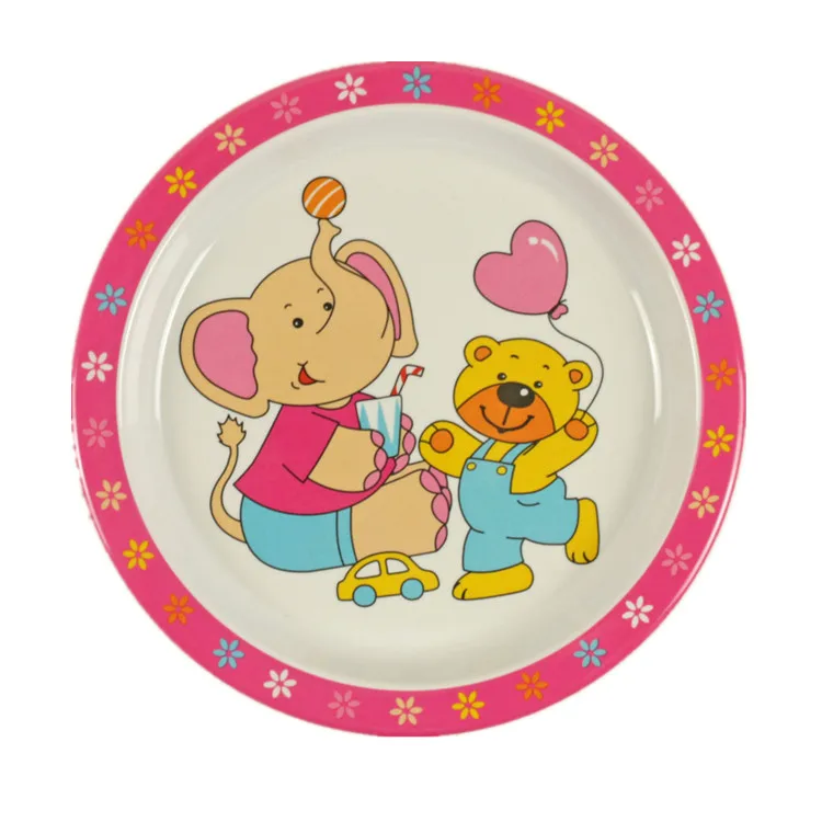 A5 22*2.0 Cheap Custom logo three color three size Plastic Melamine  halloween leaf fruit tray (Item No.:2910)