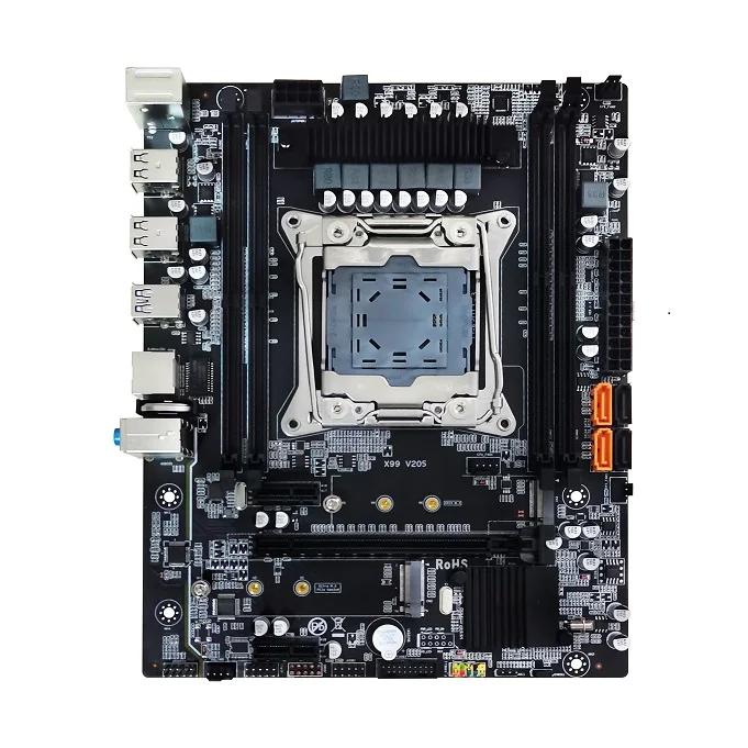 Материнская плата X99 V205 matx LGA2011 V3 V4 DDR4 RAM с поддержкой
