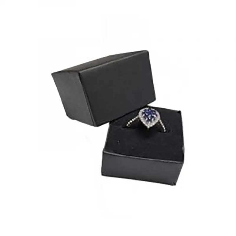 Wholesale Luxury Rose Gold Foil Rings Earrings Necklace Jewelry Necklace Paper Packaging Drawer Gift Box With Foam