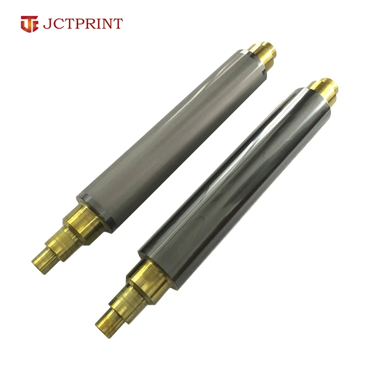 Embossing alloy steel anilox rollers manufacturer laser anilox roll cleaning solution roller