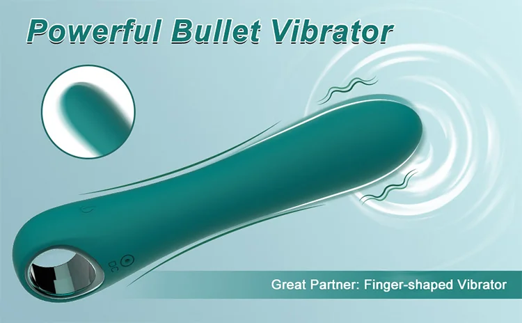 Best-Selling Female Finger Stick Couple Sex Device Masturbator G-Spot Massage Vibrator Pulse Massage