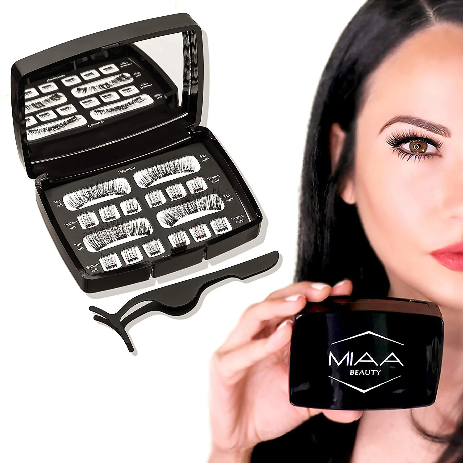 private label luxury magnetic lashes pestaas magnticas sinteticas natural magnetic lash strips mink magnetic lashes dropshipping