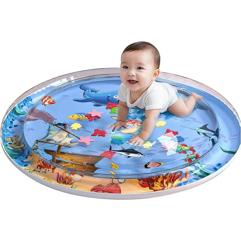 Baby Toys Learn To Climb Inflatable Water Pad Pat The Mat Water Injection Pad Child Home Cushion Infant Crawling Guide Training