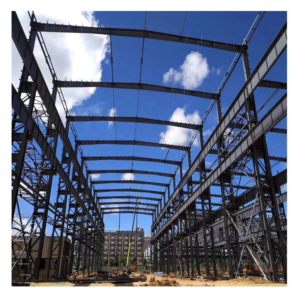 High-quality prefabricated steel structure workshop with low cost and short construction period