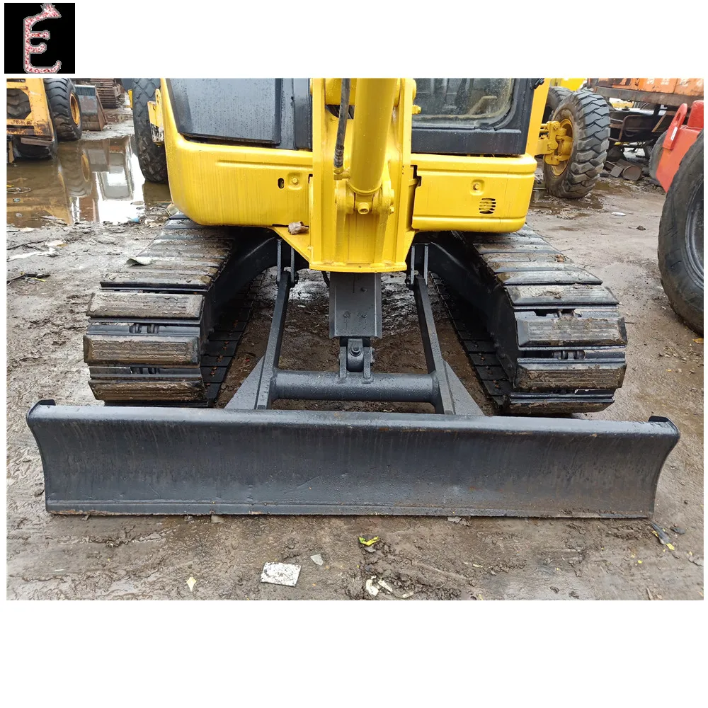 Japan made used Komatsu PC55MR-2 mini excavator used pc55/pc01/pc15 crawler excavator wholesale with spare parts