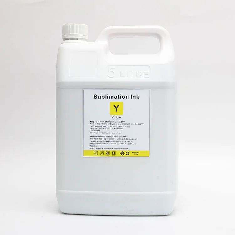 Good Quality 5L Large Format Sublimation Dye Printing Ink For Epson F6430 Xp 600 I 3200 I3200 4720 Printhead