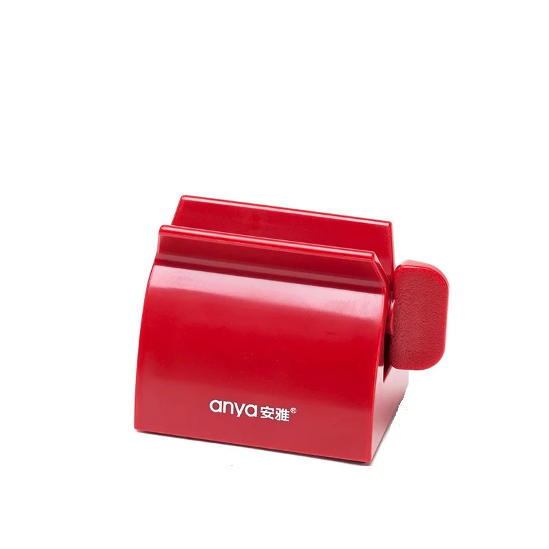 Large Rolling Tube Toothpaste Squeezer Toothpaste Seat Holder Stand Rotate Dispenser for Bathroom