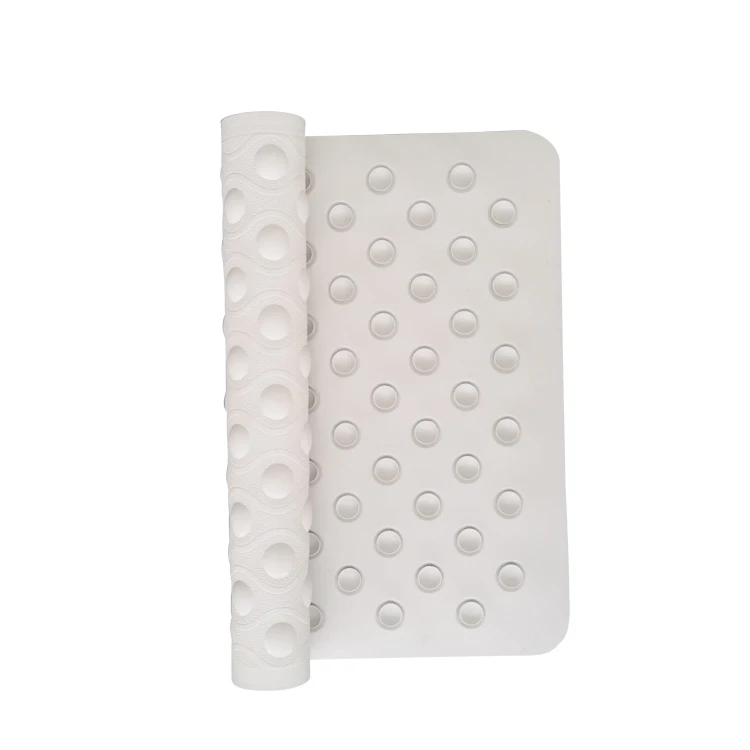 Custom Size Increases With Floor Friction Bottom Adsorption Strong Natural Latex Rubber Bath Mat Universal Bath