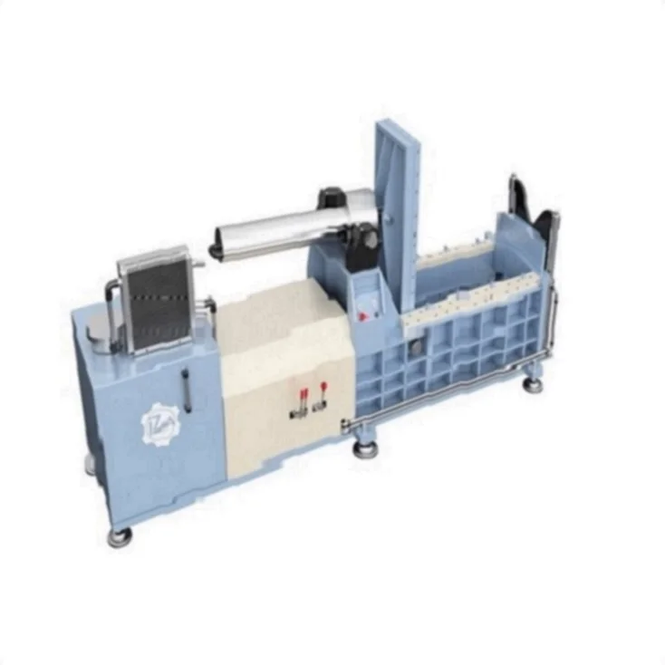 
Turkish Production Fully Automatic Horizontal Hydraulic Scrap Metal Baling Press 