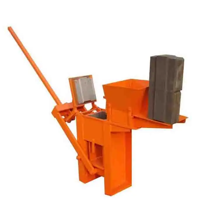 Factory lowest  2-40 interlocking brick making machine manual brick compression machine price in south africa