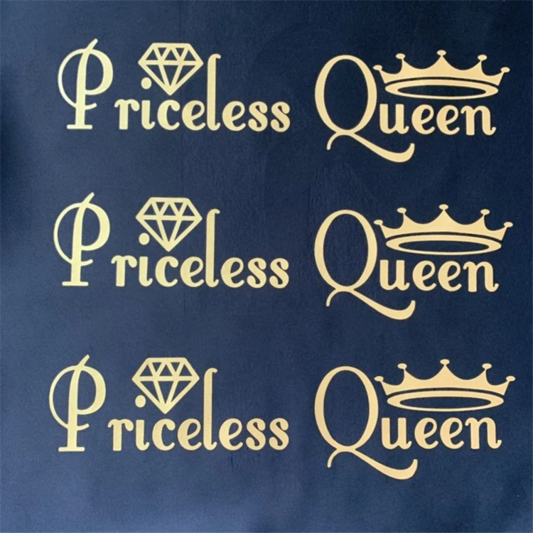 Custom Reflective Patch Gold Transfer Reflective Heat Vinyl for T Shirt