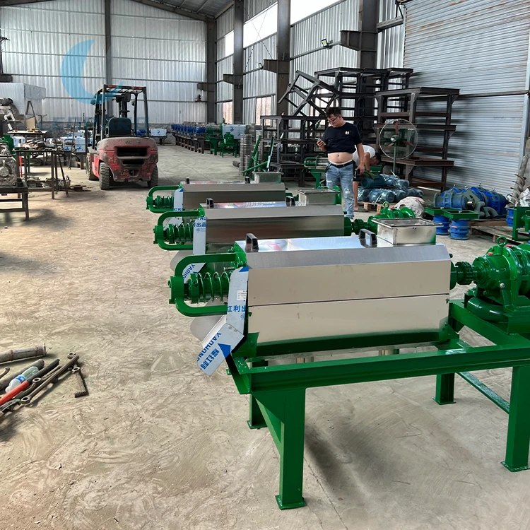 Fecal Wet And Dry Farm Excrement Solid-liquid Separator Automatic Clean Machine For Pig Dung